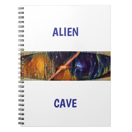 Alien Cave ノートブック (正面)