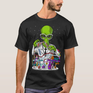 Alien Chemistry Teacher Tシャツ