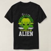 Alien Costume Etraterrestrial Sci Fi Funny Alien Tシャツ (デザイン正面)