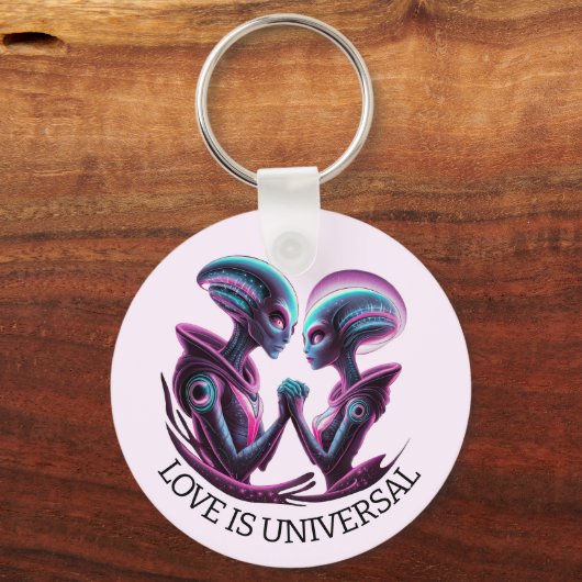 Alien Couple キーホルダー (裏面)