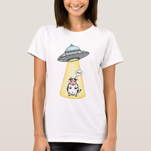 Alien Cow Encounter Tシャツ (正面)