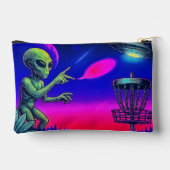 Alien Disc Golf Zippered Bag アクセサリーポーチ (裏面)