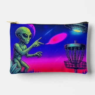 Alien Disc Golf Zippered Bag アクセサリーポーチ