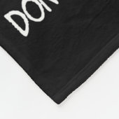 Alien Dont Believe In You Either Funny Alien Long  フリースブランケット (角)