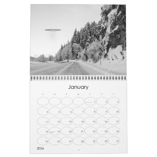 Alien Encounters 2022 Calendar カレンダー (1月 2026)