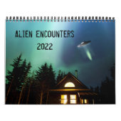 Alien Encounters 2022 Calendar カレンダー (カバー)