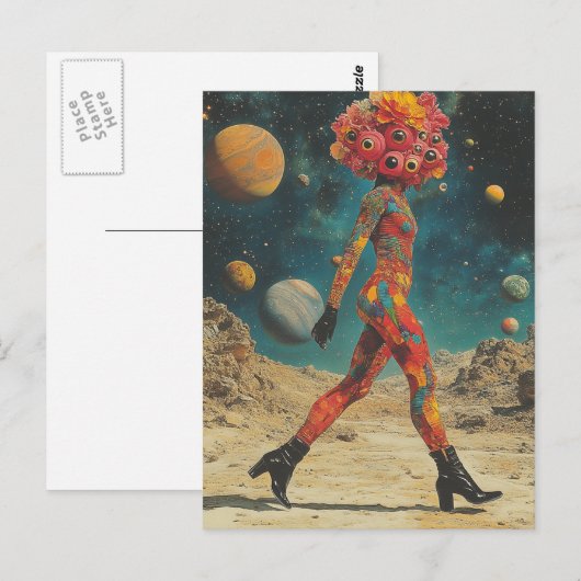 Alien Eyes ポストカード (正面/裏面)