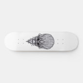 Alien Face , African Skull Facial Reconstruction スケートボード (横)