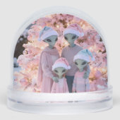 Alien Family Christmas Holiday Portrait (正面)