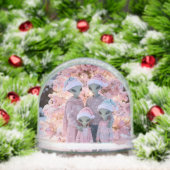 Alien Family Christmas Holiday Portrait (クリスマス)