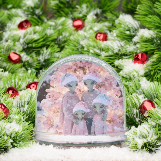 Alien Family Christmas Holiday Portrait (クリスマス)