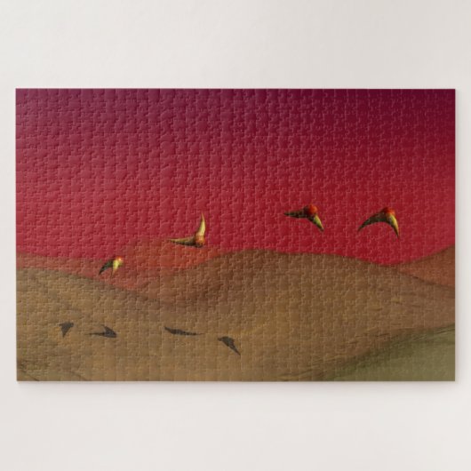 Alien Flight ジグソーパズル (横)