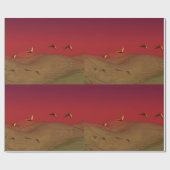 Alien Flight ラッピングペーパー (フラット)