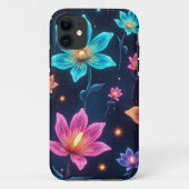 Alien Floral Galaxy iPhone/iPad Case Case-Mate iPhoneケース (裏面)