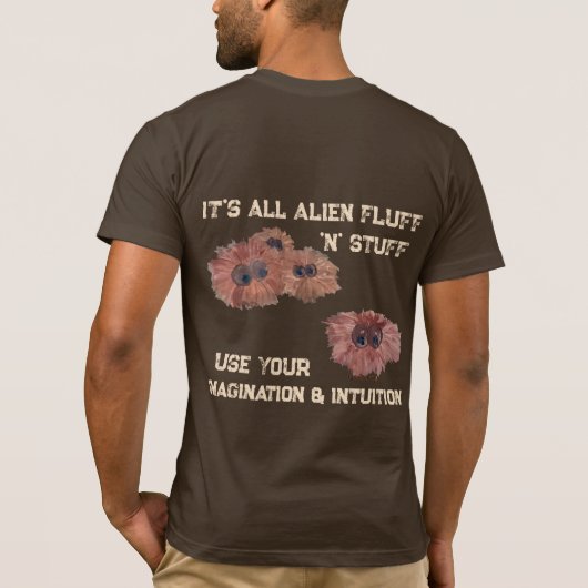 Alien Fluff n Stuff T-Shirt Tシャツ (裏面)