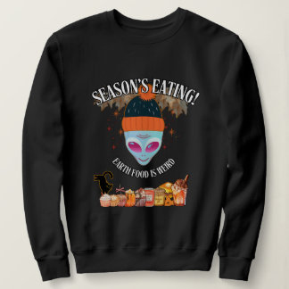 👽 Alien Funny Thanksgiving Sweatshirt スウェットシャツ