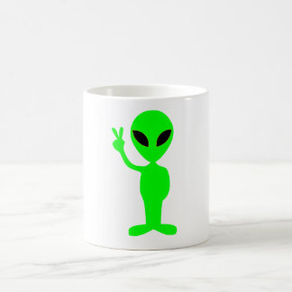 ALIEN GREEN コーヒーマグカップ