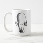 Alien guy コーヒーマグカップ (左)