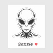Alien Head シール (シート)