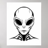 Alien Head ポスター (正面)