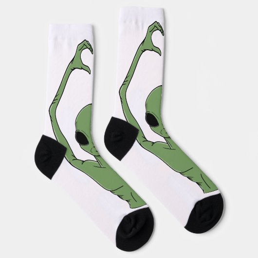 Alien Heart Pose ソックス (右)