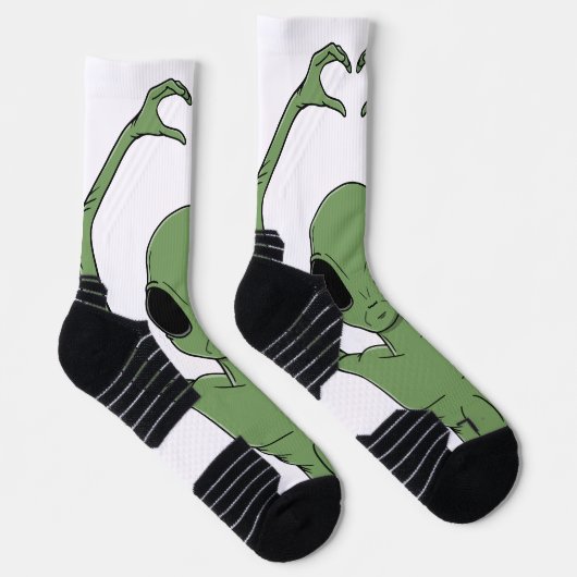 Alien Heart Pose ソックス (右)