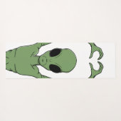 Alien Heart Pose ヨガマット (裏面(横))