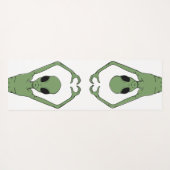 Alien Heart Pose ヨガマット (裏面(横))