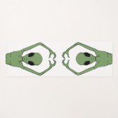 Alien Heart Pose ヨガマット (正面(横))