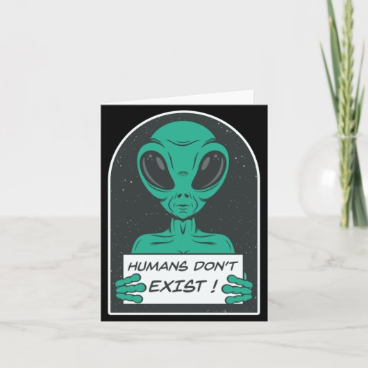 Alien Humans Dont Exist  カード (正面)