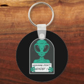 Alien Humans Dont Exist キーホルダー (正面)