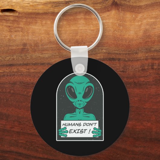 Alien Humans Dont Exist  キーホルダー (正面)