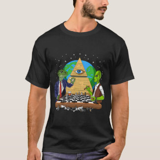 Alien Illuminati Conspiracy Tシャツ