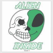 Alien Inside シール (シート)