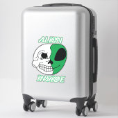 Alien Inside シール (スーツケース)