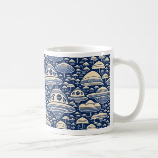 Alien Invasion Mug コーヒーマグカップ (右)