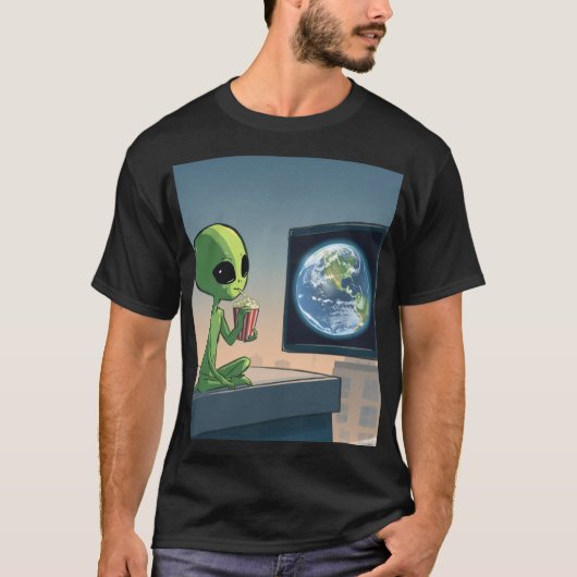 Alien Invasion  Tシャツ (正面)
