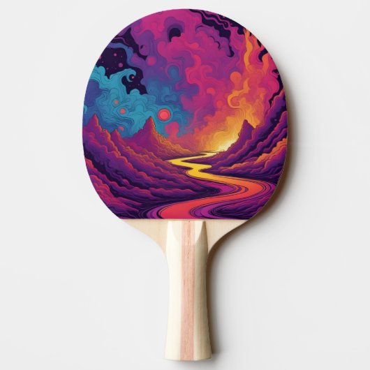 Alien Lands 卓球ラケット (裏面)