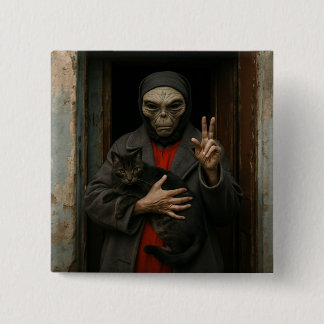 Alien Love 缶バッジ