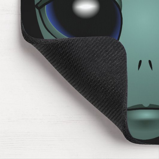 Alien Mouse Pad Cute Alien Mousepads Customize マウスパッド (コーナー)