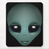 Alien Mouse Pad Cute Alien Mousepads Customize マウスパッド (正面)