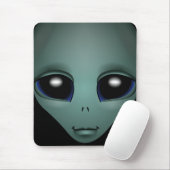 Alien Mouse Pad Cute Alien Mousepads Customize マウスパッド (マウス)