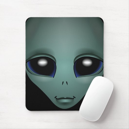 Alien Mouse Pad Cute Alien Mousepads Customize マウスパッド (マウス)