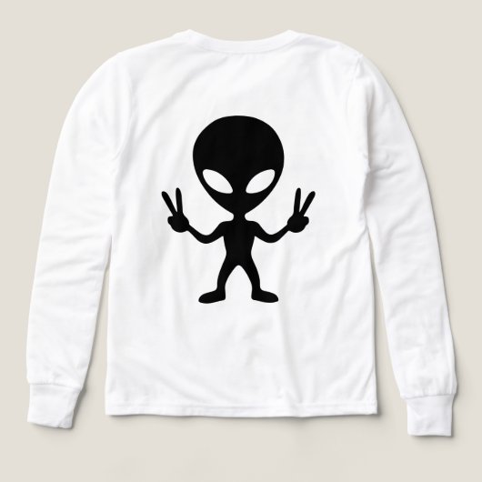 alien peace (デザイン背面)