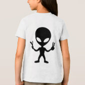 alien peace トライブレンドＴシャツ (裏面)