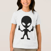 alien peace トライブレンドＴシャツ (正面)