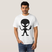 alien peace tシャツ (正面フル)