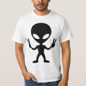 alien peace tシャツ (正面)
