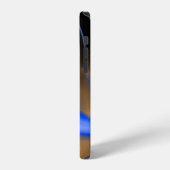 ALIEN PEARL モノグラム 紫 iPhoneケース (左側面)