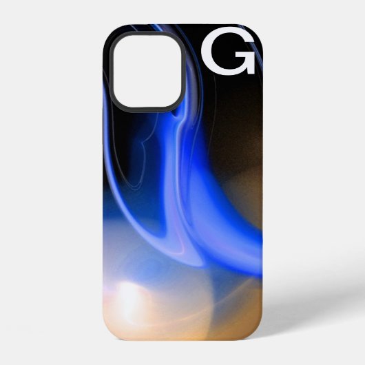 ALIEN PEARL モノグラム 紫 iPhoneケース (裏面)